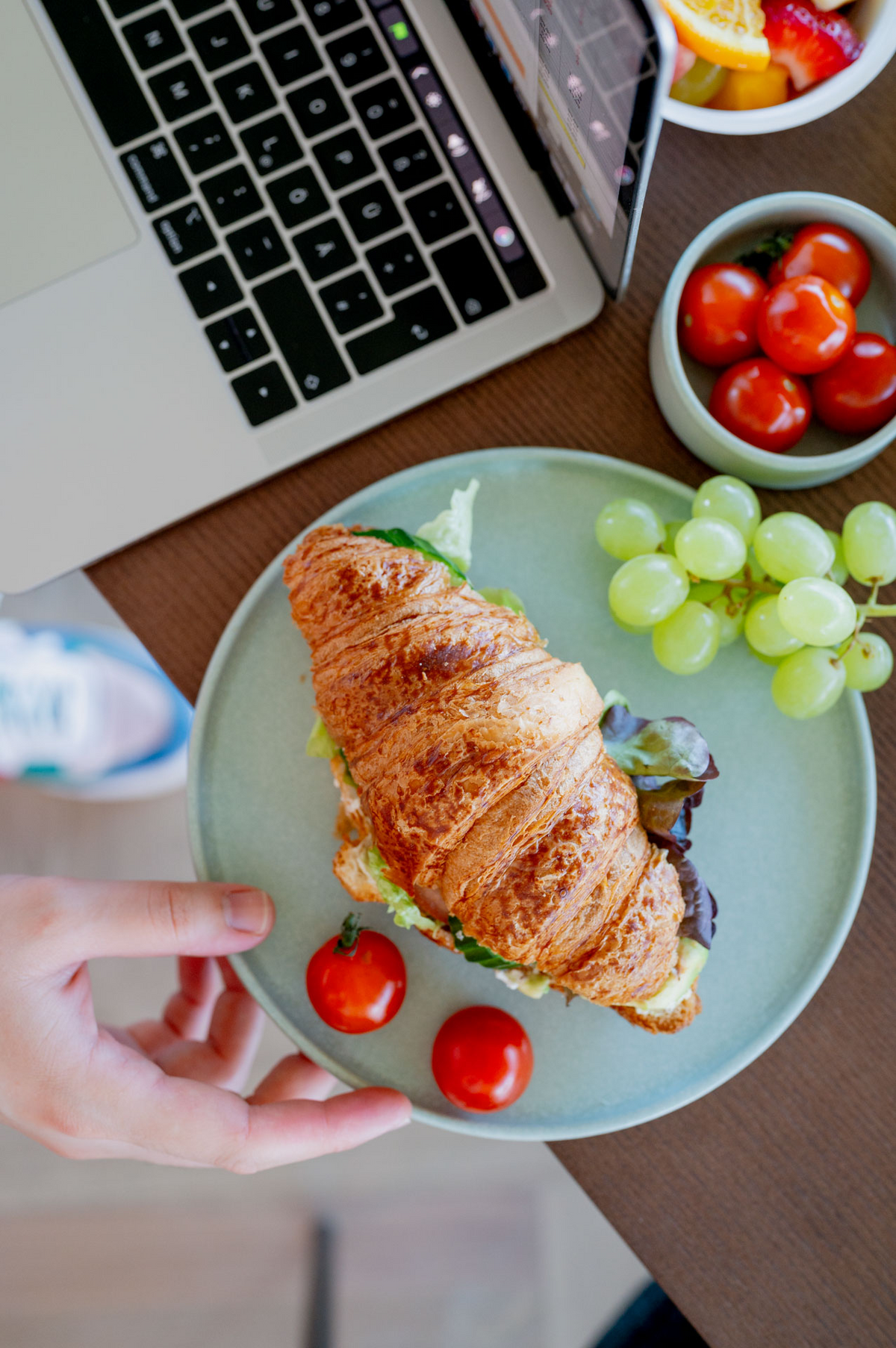 Belegte Croissants