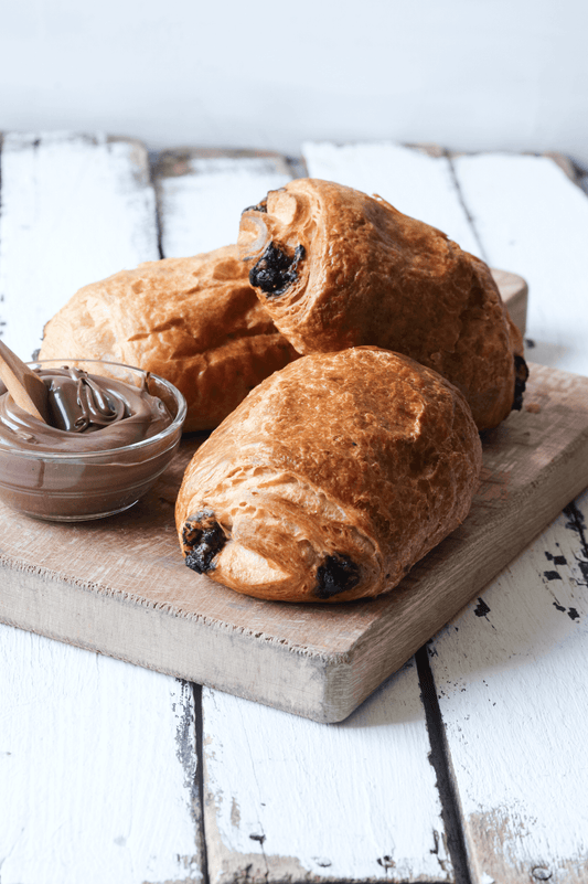 Schokocroissant, Schokolade, Schokolade croissant, Brot, Bäckerei, bakery, Düsseldorf, 